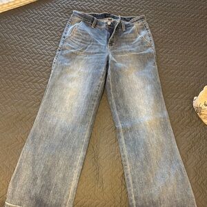Judy Blue Wide Leg Blue Jeans